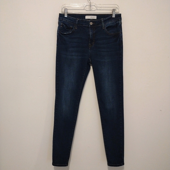 KanCan - Mid Rise Skinny Jeans Dark Wash - Picture 3 of 12